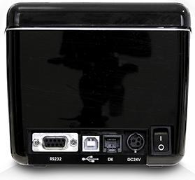 Produktbild Custom Q3X 203 x 203 DPI Verkabelt & Kabellos Thermodruck POS-Drucker (USB, Ethernet, RS-232)