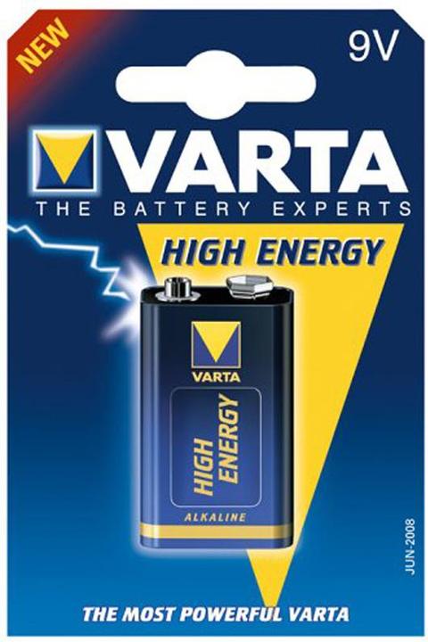 Produktbild Varta LONGLIFE Power (1 Stk., 9V Block, 580 mAh)