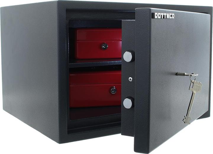 Produktbild Rottner Möbeltresor S2 PowerSafe 300 Doppelbartschloss (24 l)