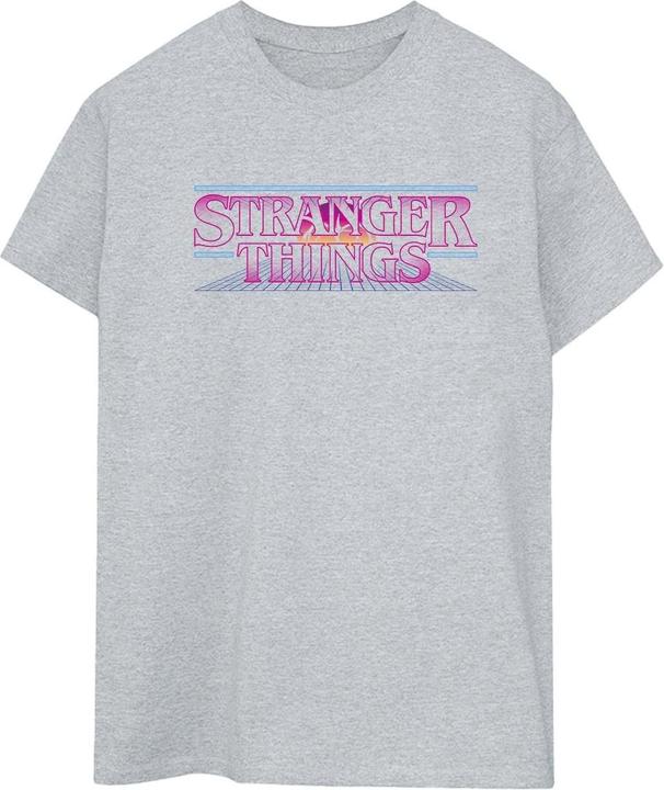 Netflix Stranger Things Retro Title TShirt (M)
