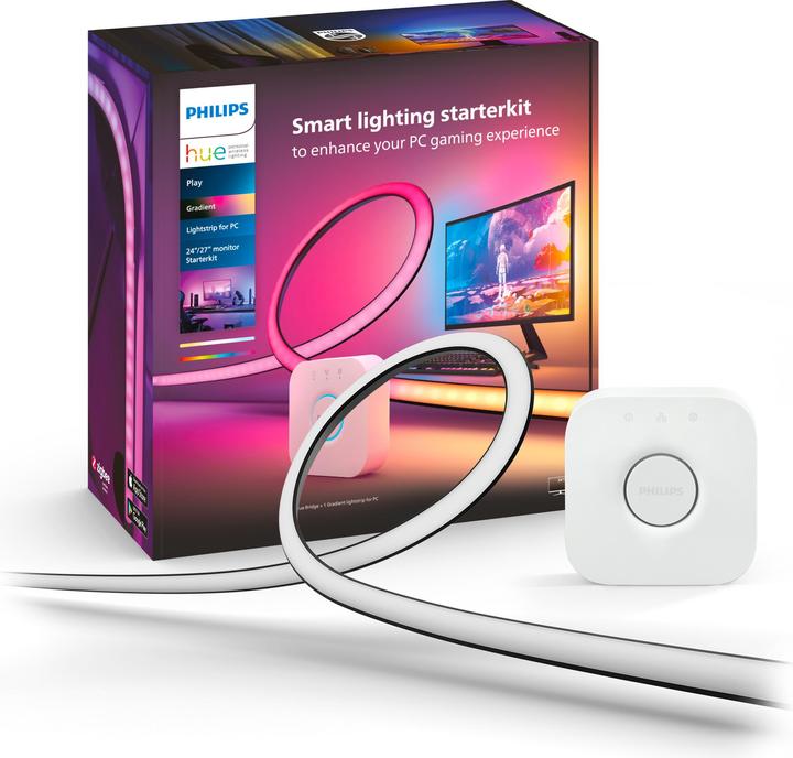 Immagine prodotto Philips Hue Play Gradient incl. Ponte (Multicolore, 90.50 cm, Interno)