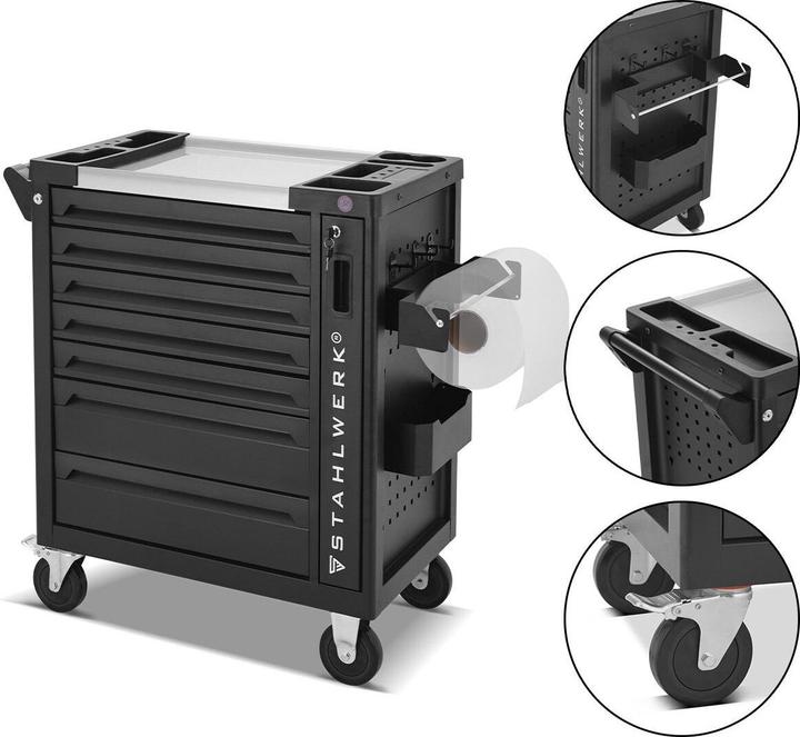 Actual product image Stahlwerk Workshop trolley EAGLE Tool trolley Assembly trolley Tool organiser (1 x)