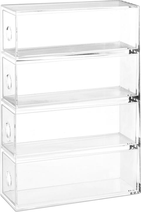 Immagine prodotto Relaxdays Portaoggetti da Scrivania, 4 Divisori per Cassetti