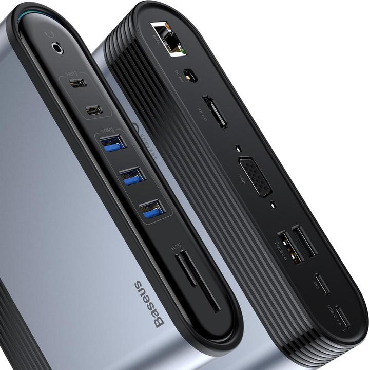 Produktbild Baseus CAHUB-BG0G (USB-C, 16 Ports)