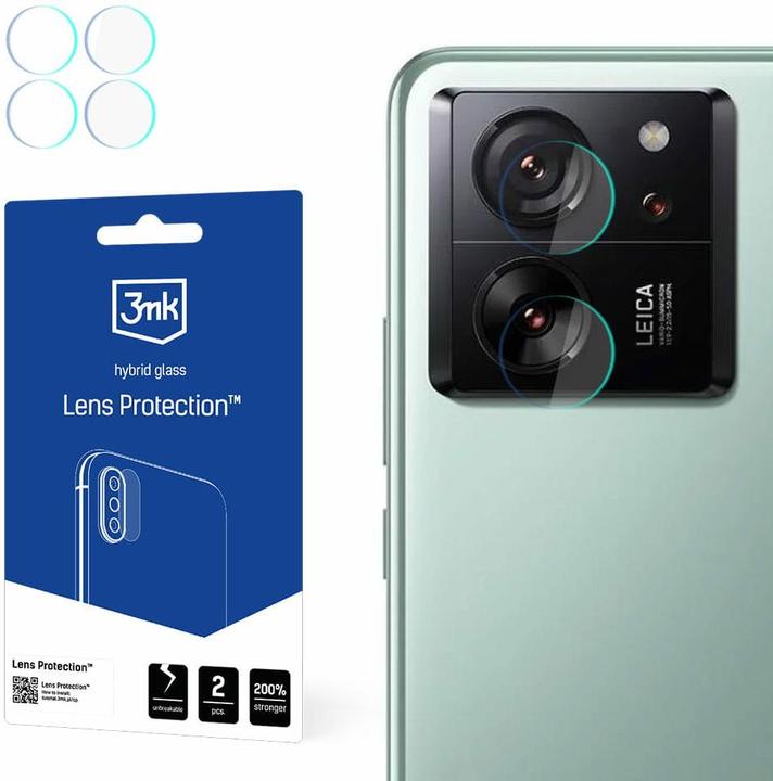 Actual product image 3MK hybrid glass Lens Protection for Xiaomi 13T / 13T Pro (1 Piece, Xiaomi 13T, Xiaomi 13T Pro)