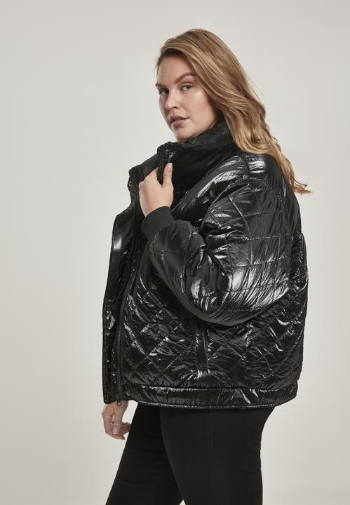 Actual product image Urban Classics Ladies Vanish Oversized Diamond Quilt Jacket (3XL)