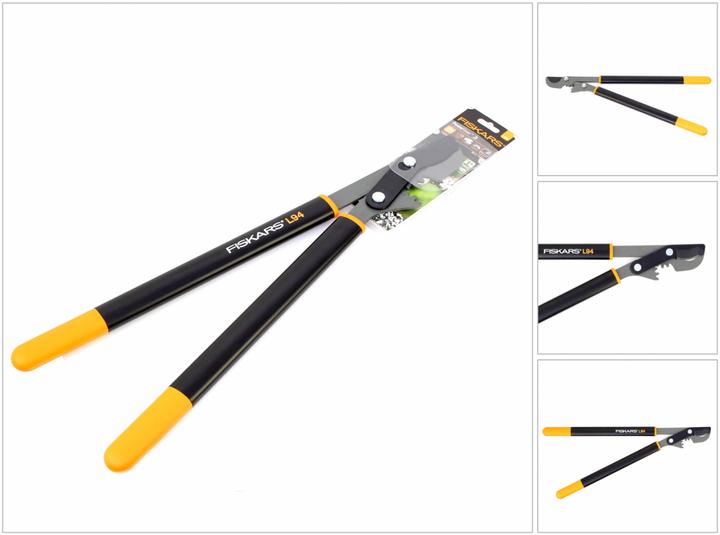Actual product image Fiskars L94 PowerGear Bypass Coupe-branches à cremaillère et à lame franche 64 cm (112370)
