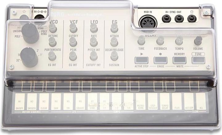 Actual product image Decksaver Korg Volca Series Dust Cover