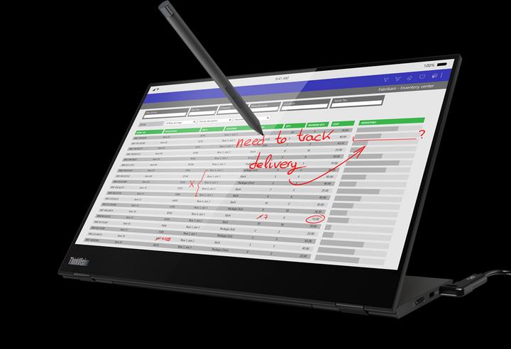 Immagine prodotto Lenovo ThinkVision M14t (1920 x 1080 pixel, 14")