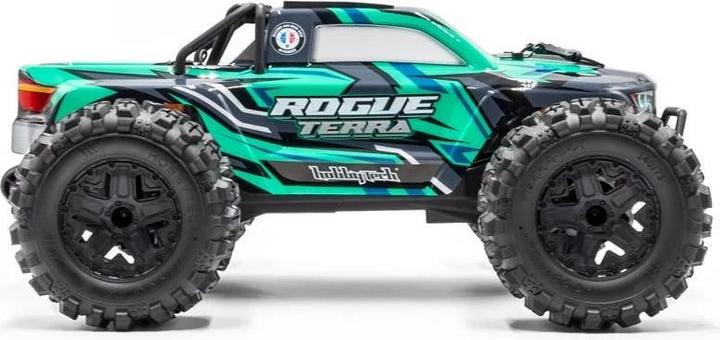 Immagine prodotto Hobbytech Monster Truck Rogue Terra Brushless Verde, ARTR, 1:10 (ARR Quasi lettura a corredo)