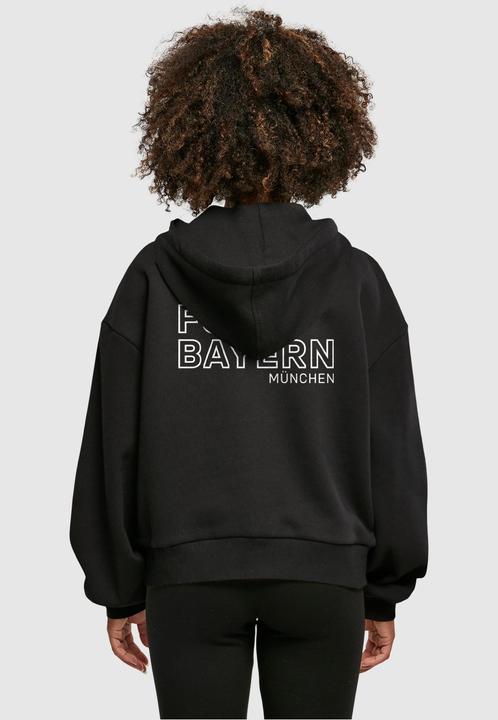 Immagine prodotto FC Bayern München Felpa con cappuccio da donna Mia San Mia B/W Organic - 115321 (XL)