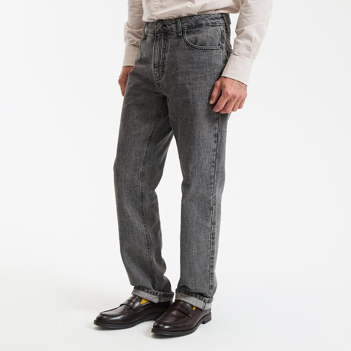 Produktbild La Redoute Collections Regular-Loose-Jeans (48)