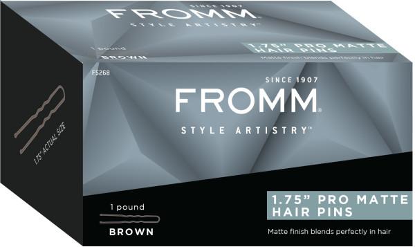 Fromm Haarklemmen Braun 44 mm 800 Stk. (800 Stk.)