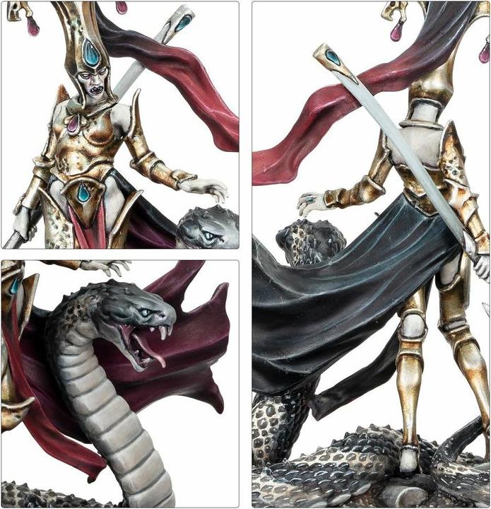 Actual product image Games Workshop Warhammer AoS - Soulblight Gravelords Sekhar, Fang of Nulahmia (Plastic)
