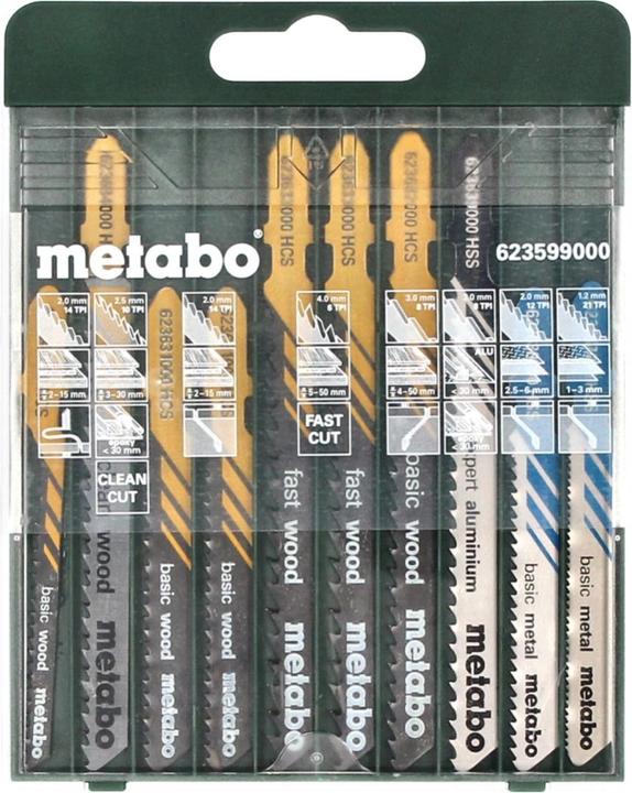 Actual product image Metabo Stitch sheet assortment Promotion 10-part