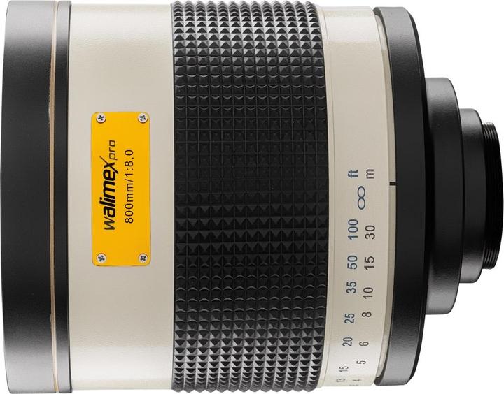 Produktbild Walimex 800mm f/8.0 DSLR Spiegel, Canon EF (Canon EF, Vollformat, APS-C / DX)