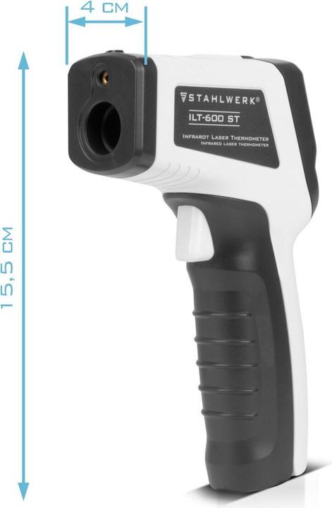 Produktbild Stahlwerk Infrarot-Laser-Thermometer ILT-600 ST