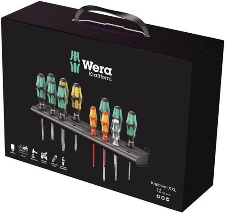 Produktbild Wera Kraftform XXL 2 (Schlitzschrauben, Torx (TX), Pozidriv-Kreuzschlitz (PZ), Phillipps-Kreuzschlitz (PH))