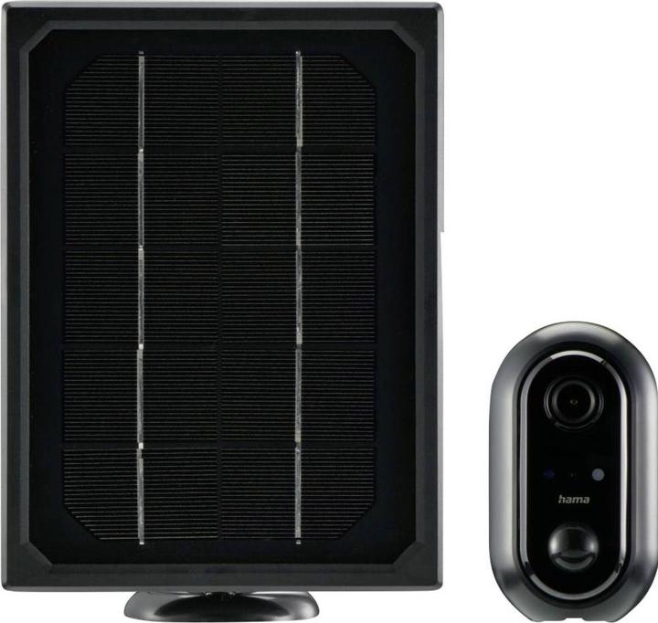 Produktbild Hama Überwachungskamera, WLAN-Kamera outdoor, Akku, Solar, Aufzeichnung, 1080p (1920 x 1080 Pixels)
