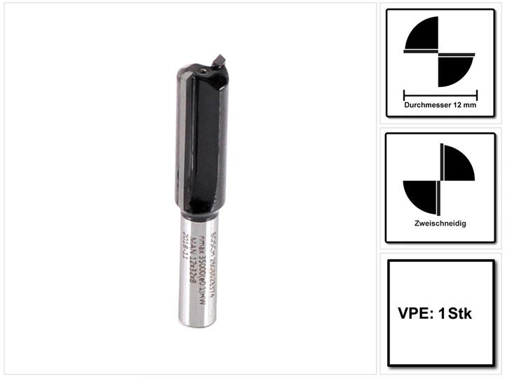 Actual product image Bosch Professional Zubehör Groove cutter 8 mm, D1 12 mm, L 32