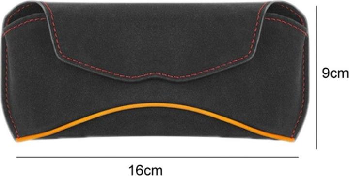 Actual product image Cover-Discount Glasses case for car with clip for sun visor