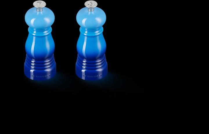Image du produit Le Creuset Salière & poivrière bleu azur (Poivre, Sel)