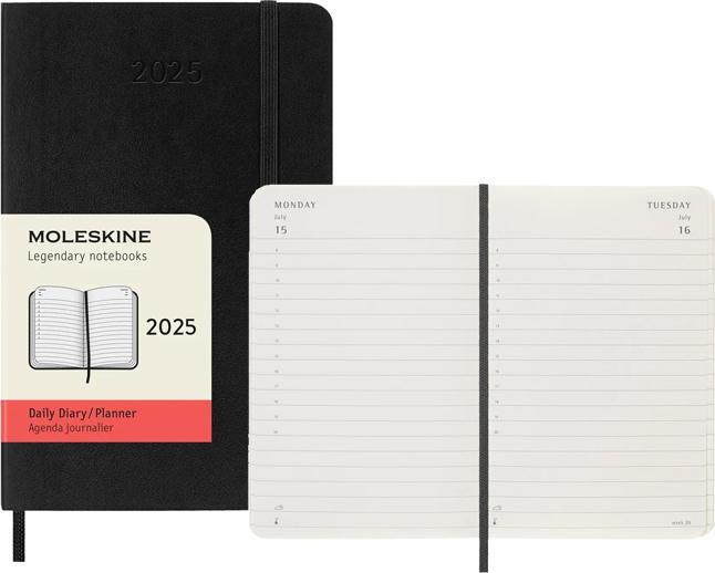 Produktbild Moleskine Tageskalender (Pocket, A6, Englisch)