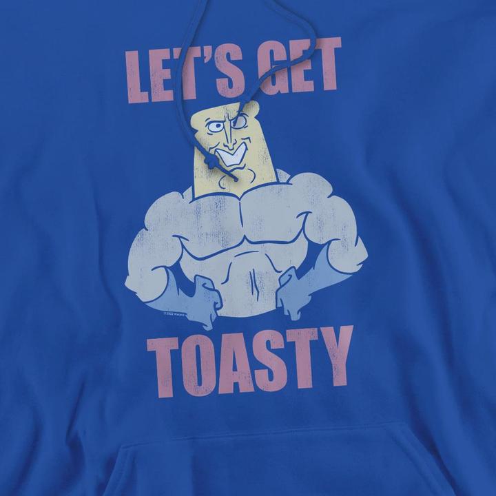 Immagine prodotto Ren & Stimpy Let's Get Toasty Felpa con Cappuccio Uomo (XL)