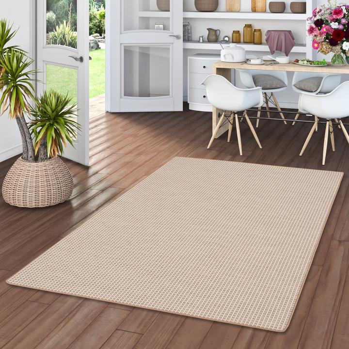 Produktbild Snapstyle In & Outdoor Teppich Flachgewebe Oslo Karo Modern (200 x 250 cm)