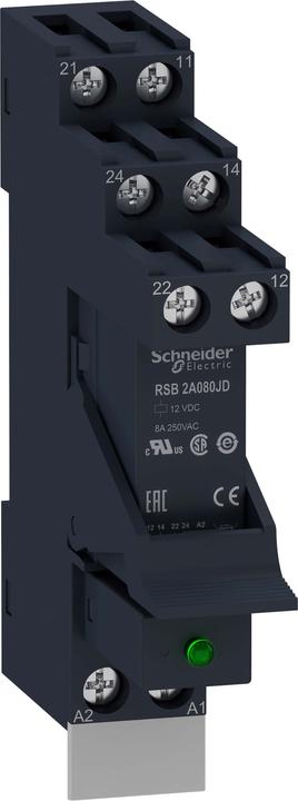 Produktbild APC Interface Relay RSB, 2 Wechsler, DC, 12V, 8A, Schraubklemme