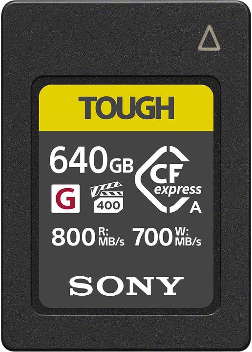 Sony CEA-G (640 Go, CFexpress type A)