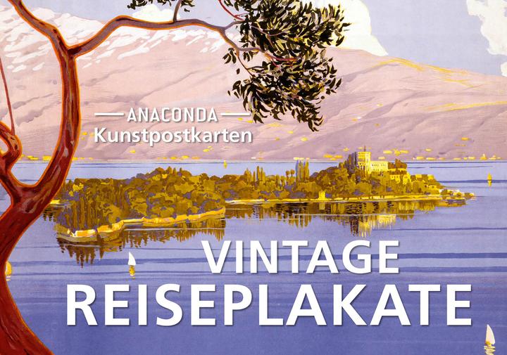 Actual product image Postkarten-Set Vintage-Reiseplakate (20 pcs.)