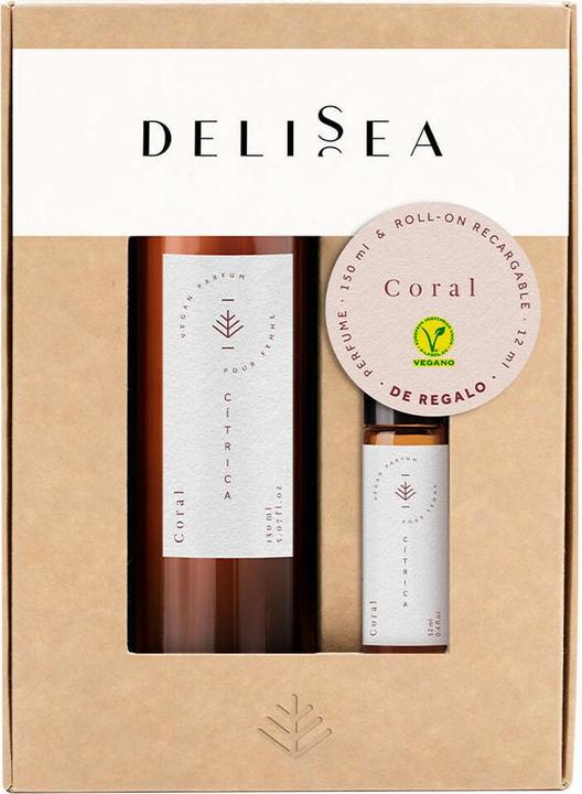 Immagine prodotto Delisea Profumi Coral Vegan Eau Parfum Set di 2 pezzi (Set profumo)