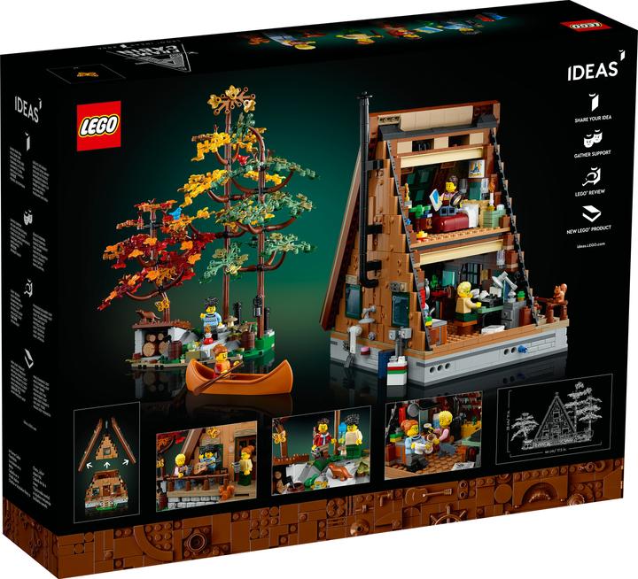 Actual product image LEGO Ideas Finn Cottage 21338 (21338, LEGO Ideas, LEGO Rare Sets)