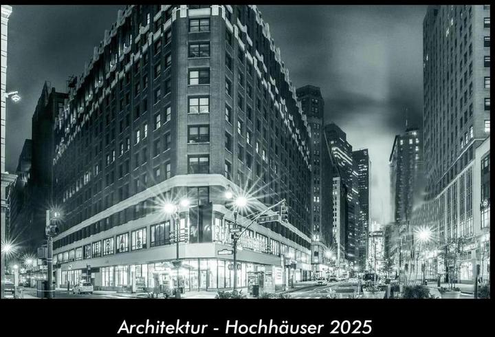 Actual product image Architektur - Hochhuser 2025 Fotokalender DIN A3 (A3)