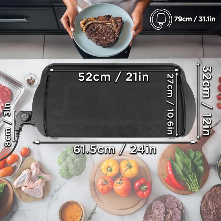 Image du produit Duronic GP20 Gril de table électrique