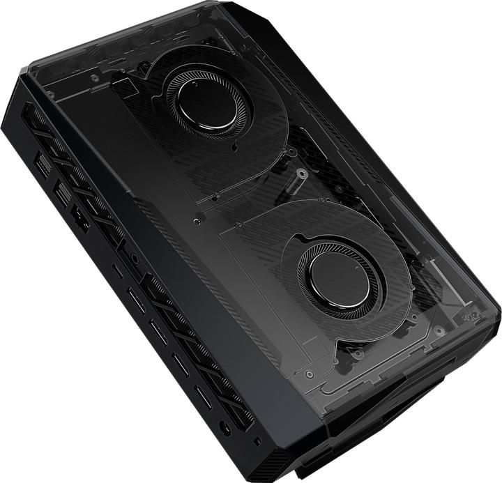 Image du produit ASUS Mini PC ROG NUC NUC15JNK9X389A2, Prozessorfamilie: Intel (32 Go, 1000 Go, GeForce RTX 5070 Ti)