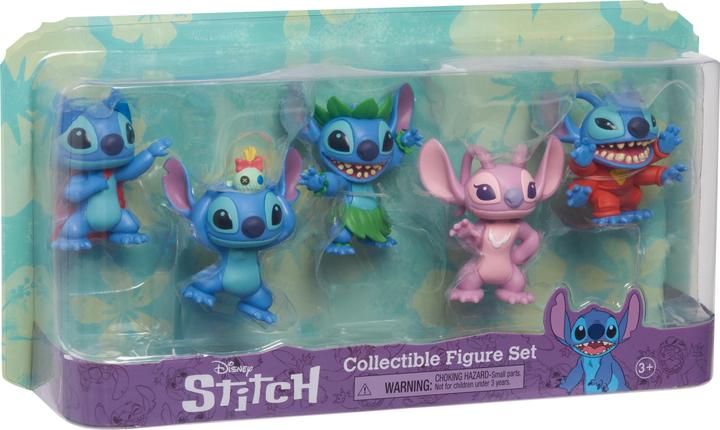 Image du produit Stitch Lot de 5 minifigurines Lilo &