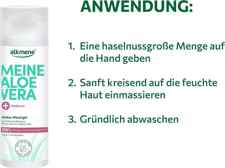 Image du produit Alkmene MEINE ALOE VERA, Mildes Waschgel (Gel, 200 ml)