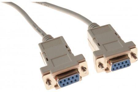 Produktbild Exertis Connect Nullmodem Kabel DB9F/F 1,80 m Verlinkung von zwei PC's über DB9 seriell port (1.80 m)
