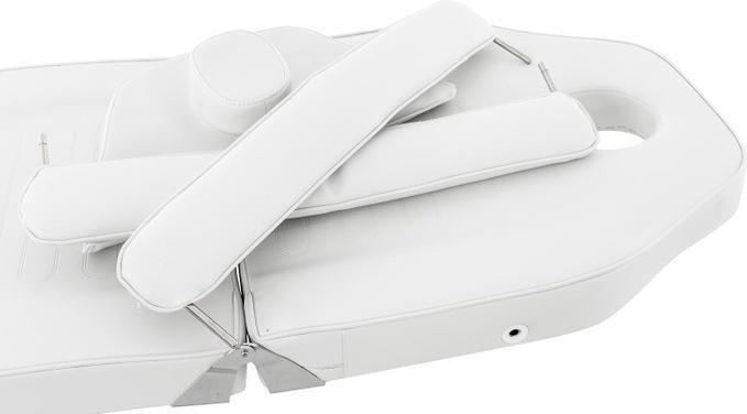 Actual product image Swisshandel24 Split hydraulic cosmetic couch V2, white
