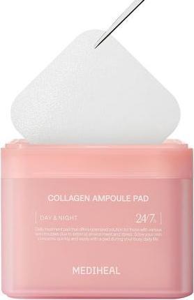Actual product image Mediheal Collagen Ampoule Pad Square Cotton Facial Toner Pads