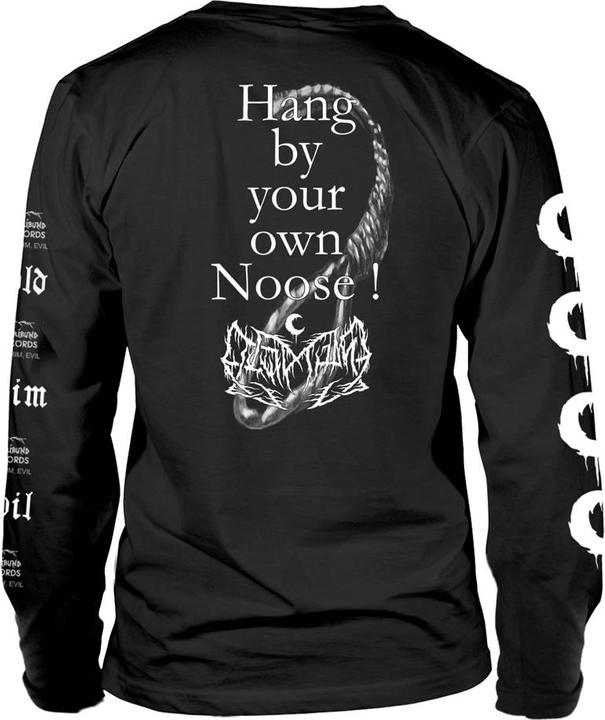 Actual product image Universal Textiles Leviathan Unisex Erwachsene Silhouette Langarm T-Shirt, Schwarz, L (L)