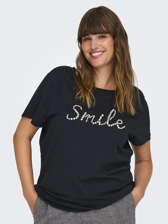 Produktbild Only Normal geschnitten Rundhals Curve Top T-shirt (M)