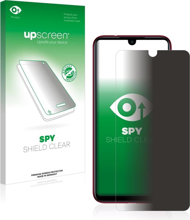 Actual product image upscreen Spy Shield Privacy Protector (1 Piece, Xiaomi Redmi Note 7)