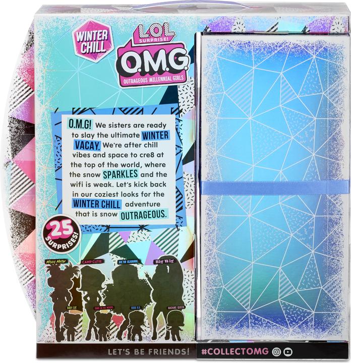 Actual product image MGA L.O.L. OMG Winter Chill Icy Gurl