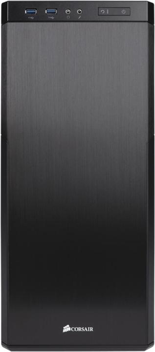 Actual product image Corsair Carbide 330R Blackout Edition (ATX, mATX, Mini-ITX, E-ATX)