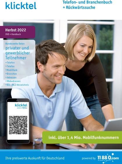 Actual product image 11880 Internet Services klicktel phone and business directory + reverse search fall 2022