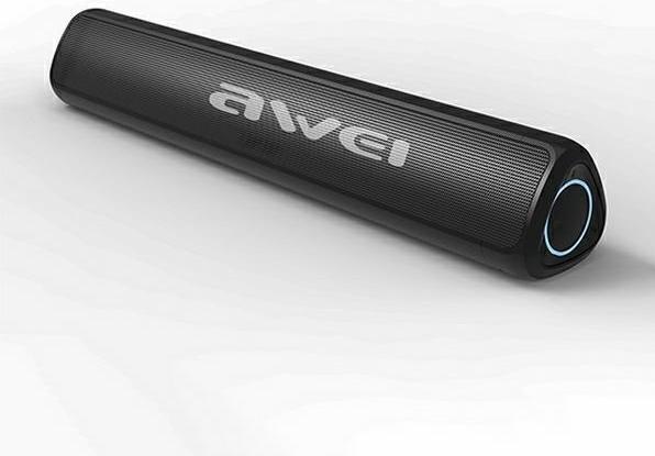 Actual product image Awei Y333 speaker black (6 h, Electrical connection)