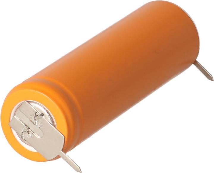 Produktbild AccuCell Akku Panasonic Flat Top HHR-70AA, Mignon AA Akku mit Printanschluss auf Plus und Minus (1 Stk., AA, 700 mAh, Akku)